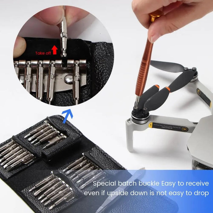 25 In 1 Drone Repair Tool Kit For Dji Drones Smartphones