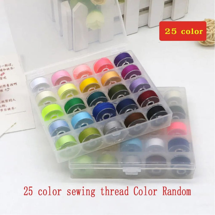 25 36 Colour Handmade Embroidery Sewing Threads Polyester