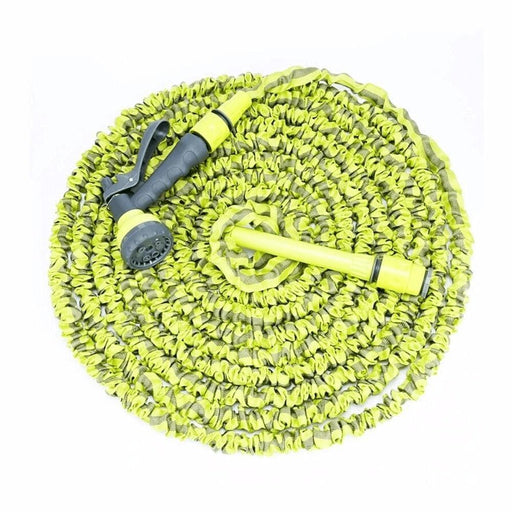 25ft-75ft Water Hose With 7 Pattern Plastic Watering Spray