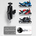 25mm Ball Head Motorcycle Rearview Mirror Screw Hole Mount