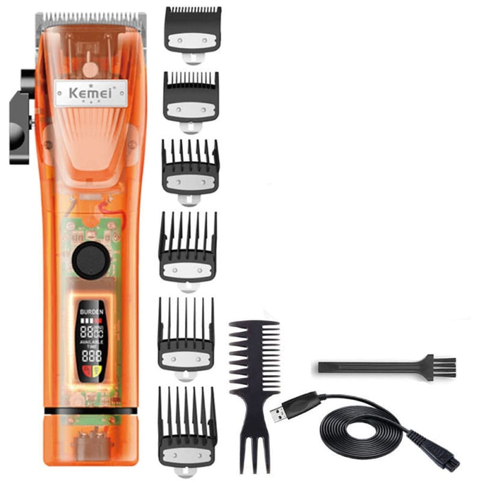 2860 Pro Adjustable Powerful Hair Clipper Lcd Electric