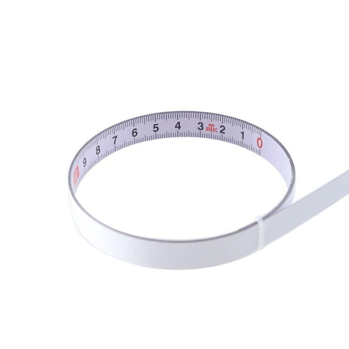 2m Sticky Scale Steel Ruler With Glue Tape Measure