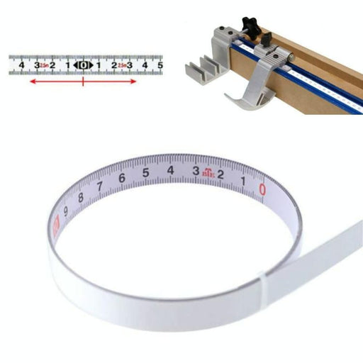 2m Sticky Scale Steel Ruler With Glue Tape Measure