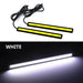 2pcs 17cm Universal Waterproof Cob Drl Fog Lamp For Cars