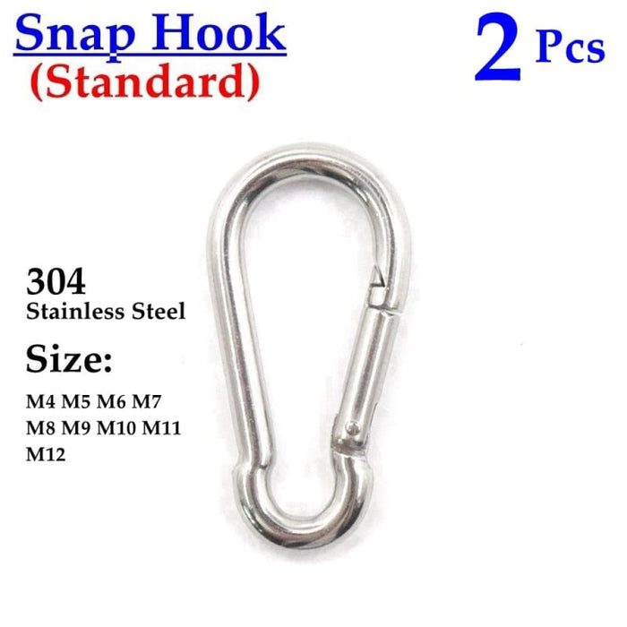 2pcs 304 Stainless Steel Quick Buckle Installation Parts