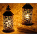 2pcs Battery Powered Hanging Table Lamp With Edison Style