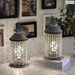 2pcs Battery Powered Hanging Table Lamp With Edison Style