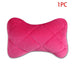 2pcs Brand New Car Neck Pillows Both Side Silk Cotton