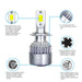 2pcs C6 72w H11 H4 Hi Lo H1 H7 Cob Led Car Headlight Bulbs