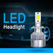 2pcs C6 72w H11 H4 Hi Lo H1 H7 Cob Led Car Headlight Bulbs