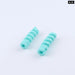 2pcs Usb Cable Protector Silicone Spiral Shape Charger Cord