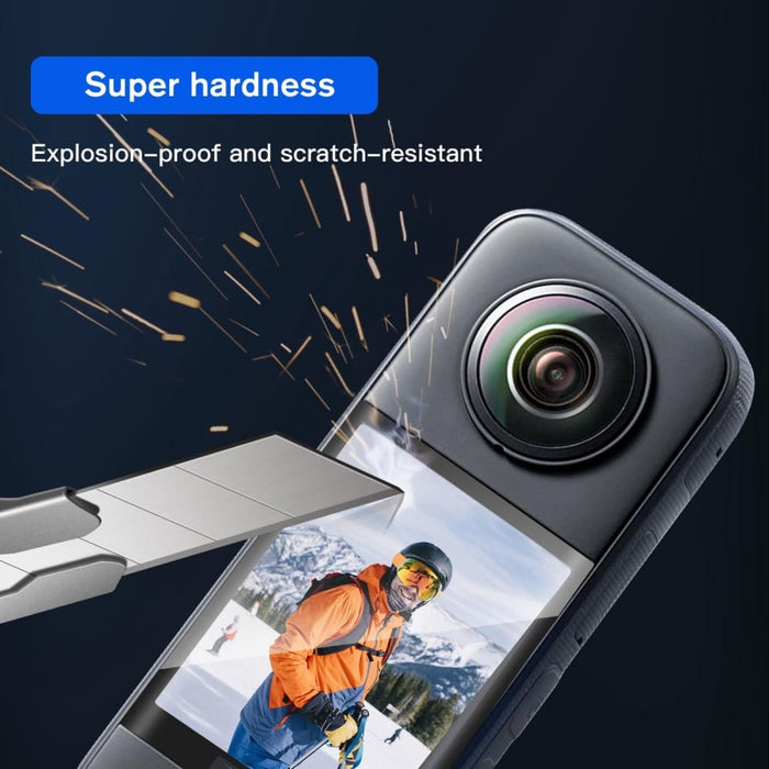 2pcs Curved Hd Explosion Proof Soft Film For Insta360 X3