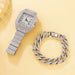 2pcs Set Diamond Women Watches Gold Watch Ladies Wrist