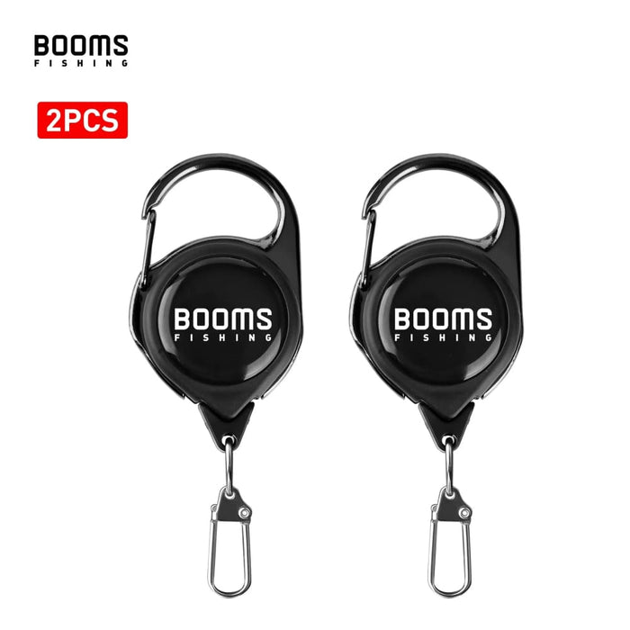 2pcs Easy Release Fishing Retractable Key Chain