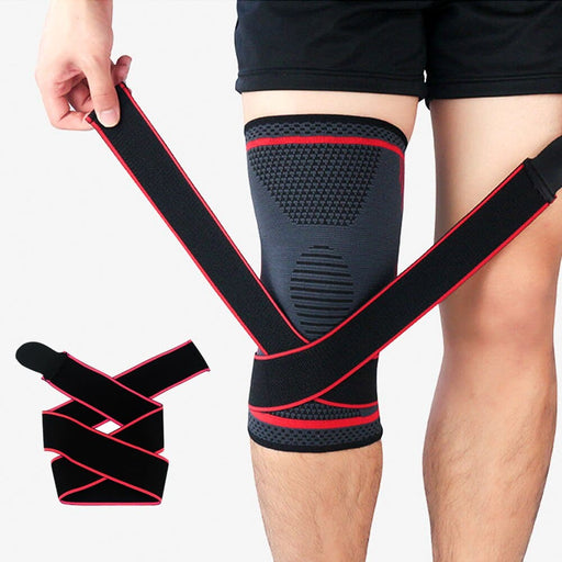 2pcs Elastic Knee And Ankle Brace Bandage For Weight