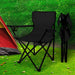 Goslash Picks 2pcs Folding Camping Chairs Arm Foldable