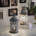 2pcs Hollow-out Diamond Shaped Standing Lamp For Home Decor