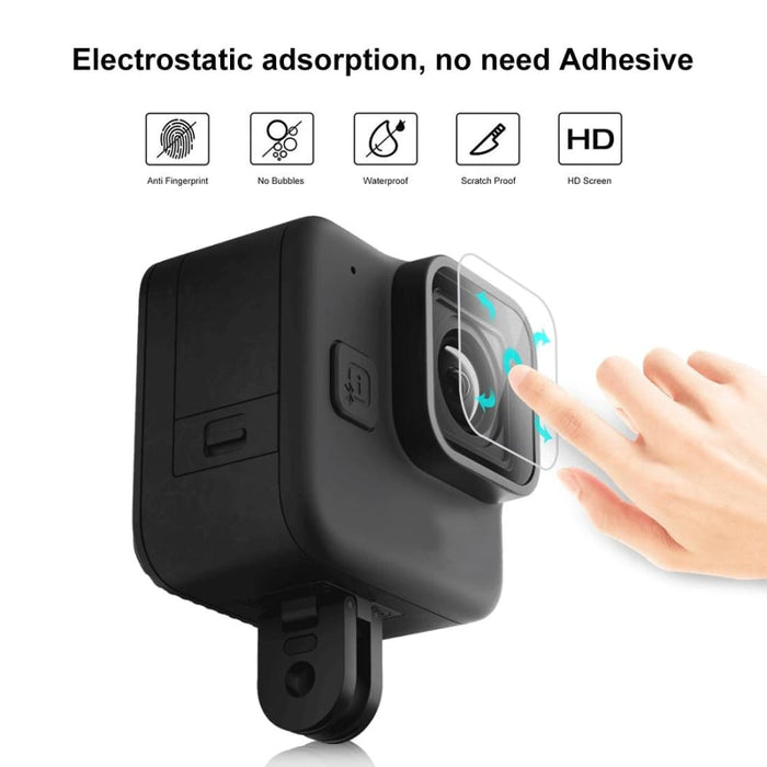 2pcs Mini Tempe Glass Lens Film For Gopro Hero11