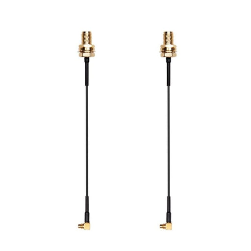 2pcs Mmcx To Sma Adapter Cable For Dji Fpv Air Unit Elbow