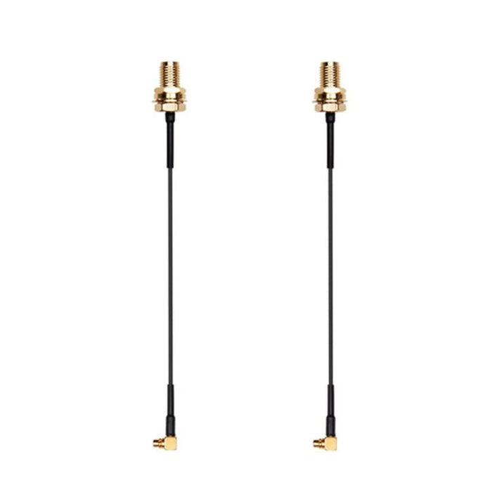 2pcs Mmcx To Sma Adapter Cable For Dji Fpv Air Unit Elbow