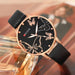 2pcs Quartz Watches Bracelet Watch Set For Women Business