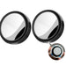 2pcs Round Convex Blind Spot Mirror 360 Adjustable Wide