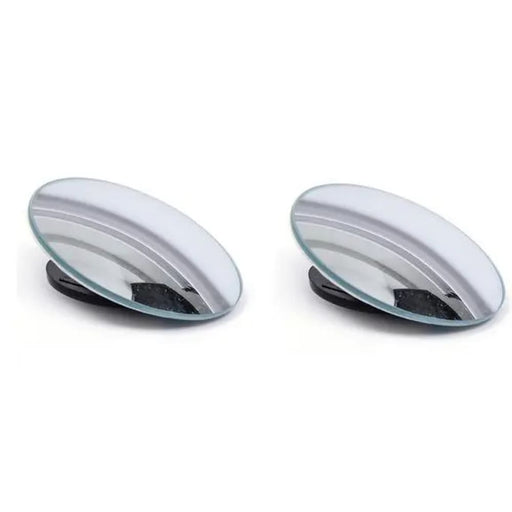 2pcs Round Convex Blind Spot Mirror 360 Adjustable Wide