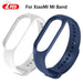 2pcs Silicone Watchband For Mi Band 7 6 5 4 3 Replacement