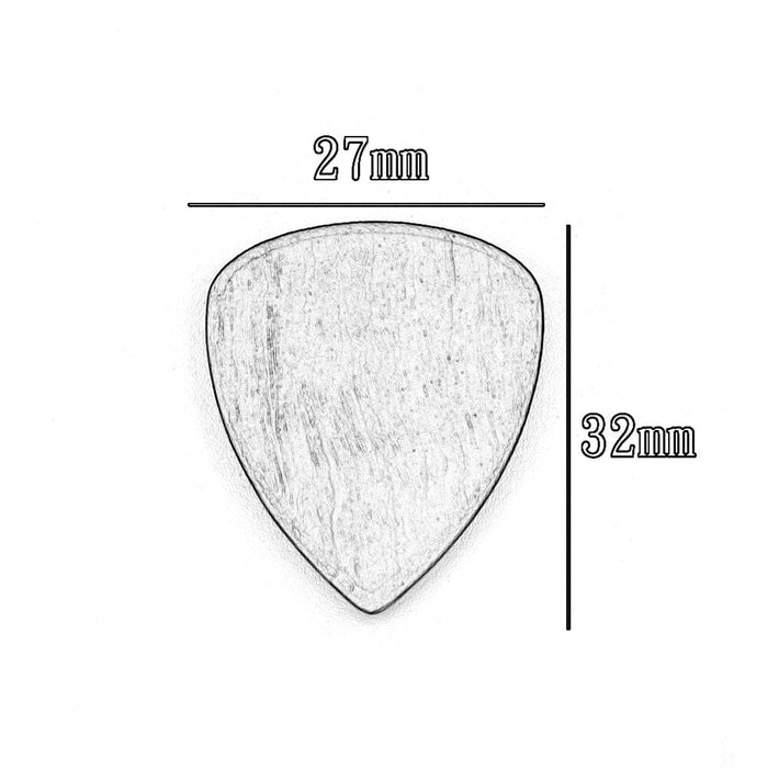 2pcs Wood Guitar Picks Pick Plectrum For Acoustic Ukulele