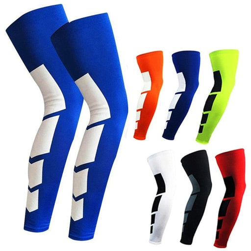 2pcs/pair Anti-slip Breathable Long Leg Bracefor Basketball