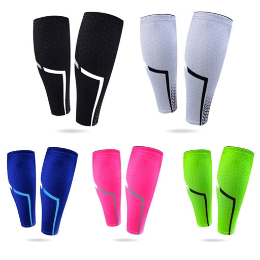 2pcs/pair Breathable Elastic Calf Protector Leg Sleeves