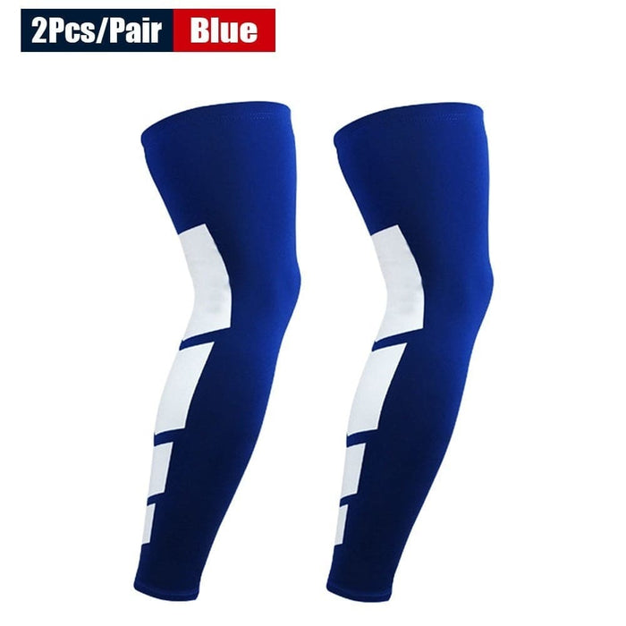 2pcs/pair Sun Protection Full Leg Long Sleeves For Running