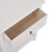 2x Bedside Tables Drawers Side Table Storage Cabinet