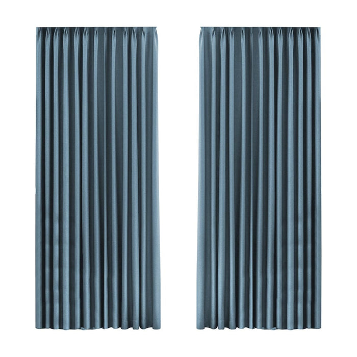 Goslash Picks 2xblockout Curtains Chenille Blackout