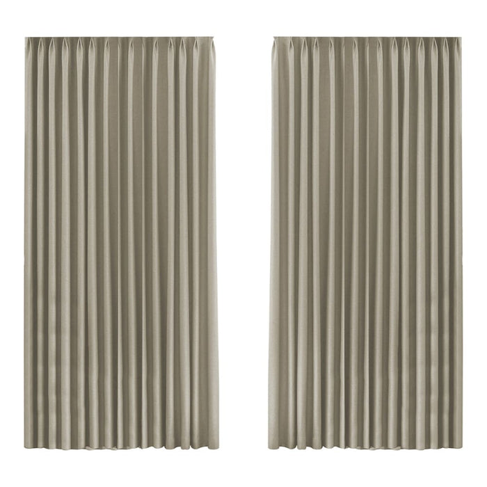 Goslash Picks 2xblockout Curtains Chenille Blackout