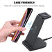 3 In 1 Case Friendly Wireless Fast Charger Stand