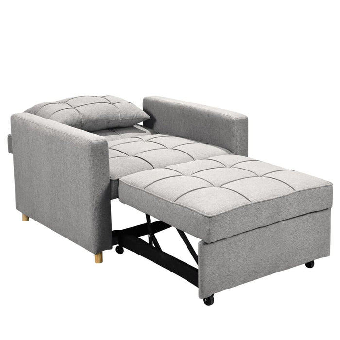 3-in-1 Convertible Sofa Chair Bed Lounger By Sarantino