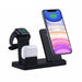 15w 3 In 1 Fast Wireless Charger Stand