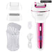 3 In-1 Rechargeable Electric Women Epilator For Body Hair