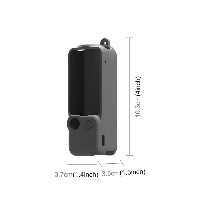 3 In 1 Silicone Cover Case Set For Dji Pocket