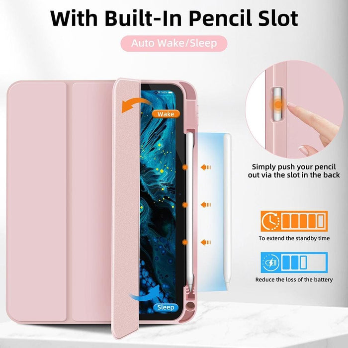 3 In 1 Tpu Tablet Case With Pen Slot For Ipad 10th Gen 10.9