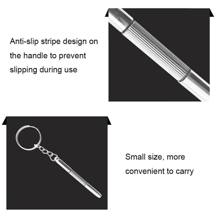 3 In 1 Watch Repair Mini Screwdriver Multifunctional