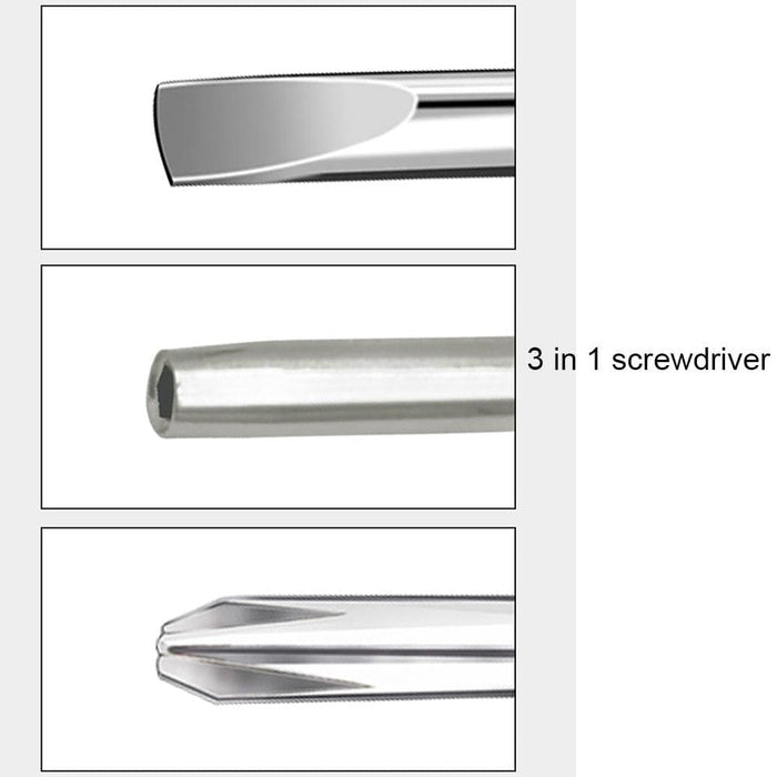 3 In 1 Watch Repair Mini Screwdriver Multifunctional