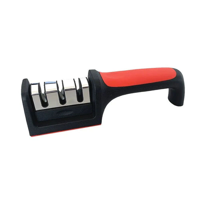 3 4 Segment Knife Sharpener Multi Functional Hand Held Tool