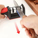 3 4 Segment Knife Sharpener Multi Functional Hand Held Tool