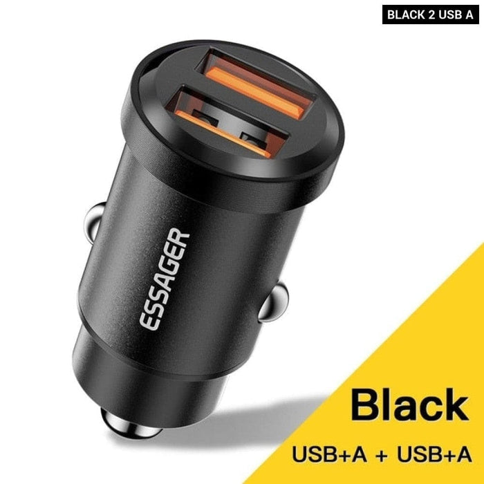 30w 5a Qc Pd 3.0 Scp Usb Car Charger Quick Charge4.0 Type c