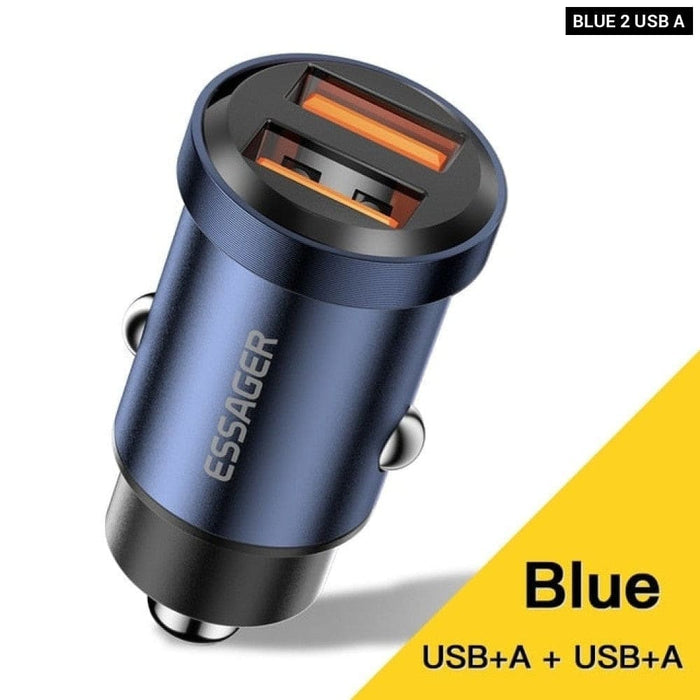 30w 5a Qc Pd 3.0 Scp Usb Car Charger Quick Charge4.0 Type c