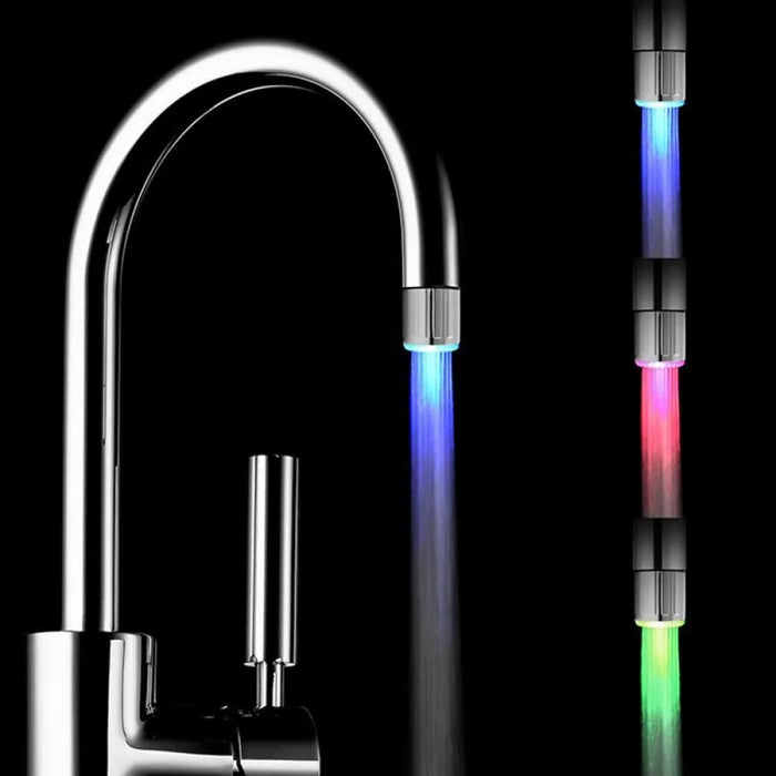 3 Colour Led Faucet Aerator Nozzle For Kitchen And Bathroom