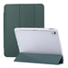 3 Fold Lock Buckle Leather Smart Tablet Case For Ipad 10th