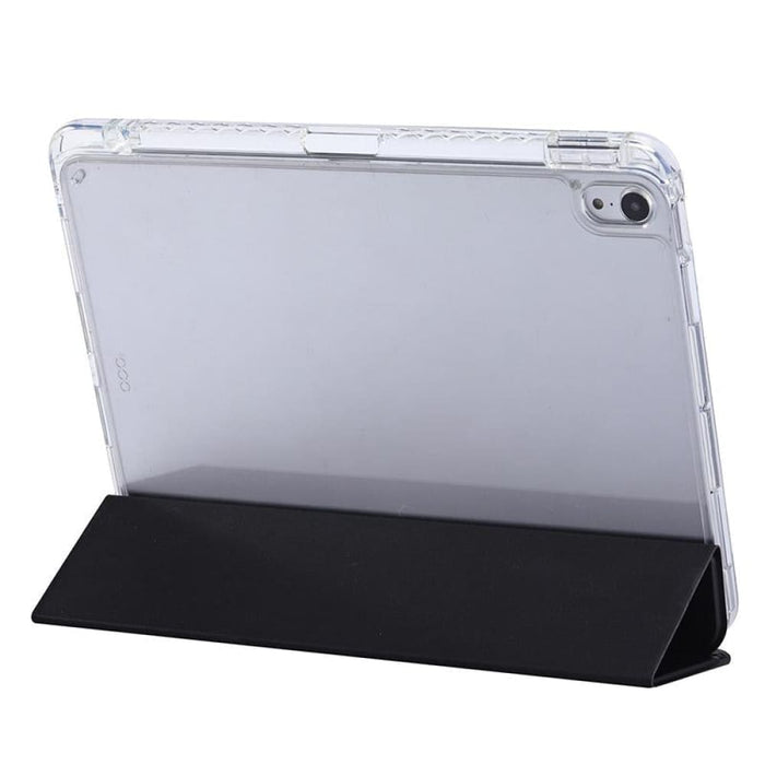 3 Fold Lock Buckle Leather Smart Tablet Case For Ipad 10th